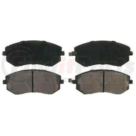 ZD929A by WAGNER - QuickStop Ceramic Disc Brake Pad Set