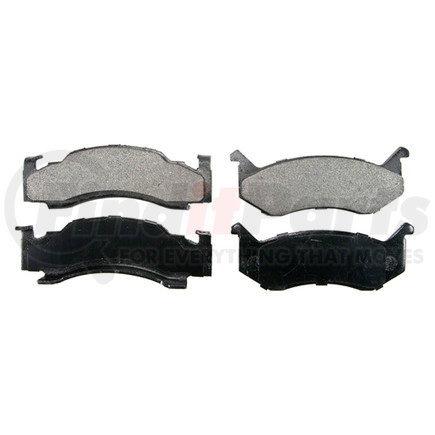 ZX269 by WAGNER - QuickStop Semi-Metallic Disc Brake Pad Set