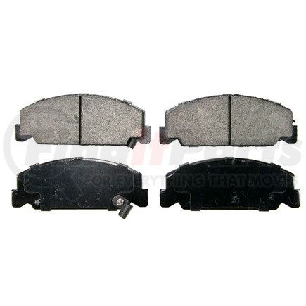 ZX273 by WAGNER - QuickStop Semi-Metallic Disc Brake Pad Set