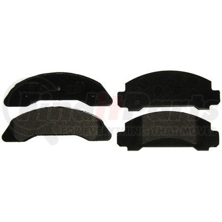 ZX326 by WAGNER - QuickStop Semi-Metallic Disc Brake Pad Set