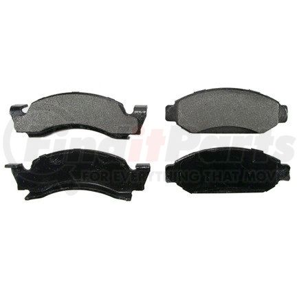 ZX360 by WAGNER - QuickStop Semi-Metallic Disc Brake Pad Set