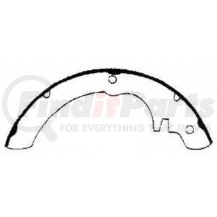 Wagner PAB395 Drum Brake Shoe BRAKE SHOE SET