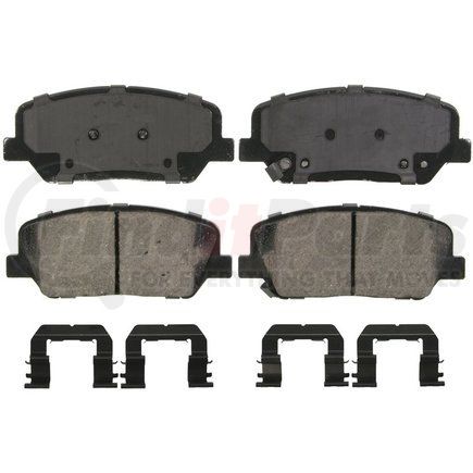 ZD1413 by WAGNER - QuickStop Ceramic Disc Brake Pad Set