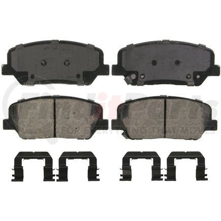 ZD1413 by WAGNER - QuickStop Ceramic Disc Brake Pad Set