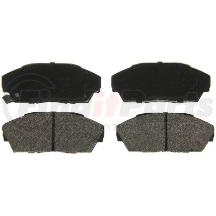 ZX409 by WAGNER - QuickStop Semi-Metallic Disc Brake Pad Set