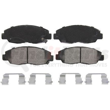 ZX465 by WAGNER - QuickStop Semi-Metallic Disc Brake Pad Set