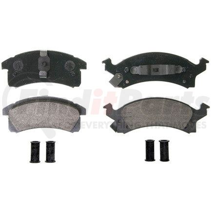 ZX506 by WAGNER - QuickStop Semi-Metallic Disc Brake Pad Set