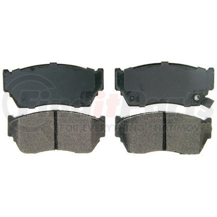 ZX510 by WAGNER - QuickStop Semi-Metallic Disc Brake Pad Set