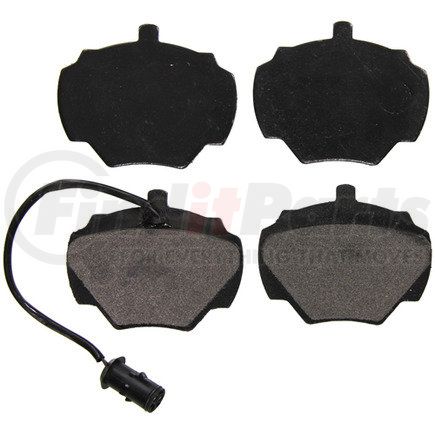 ZX518 by WAGNER - QuickStop Semi-Metallic Disc Brake Pad Set