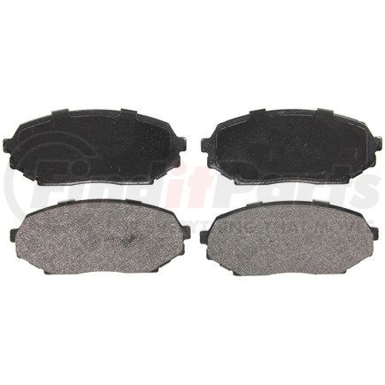 ZX525 by WAGNER - QuickStop Semi-Metallic Disc Brake Pad Set