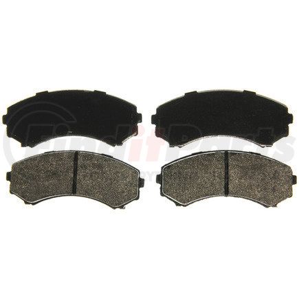 ZX550 by WAGNER - QuickStop Semi-Metallic Disc Brake Pad Set