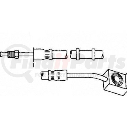 F97832 by WAGNER - BRAKE HOSE