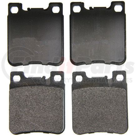 ZX603A by WAGNER - QuickStop Semi-Metallic Disc Brake Pad Set