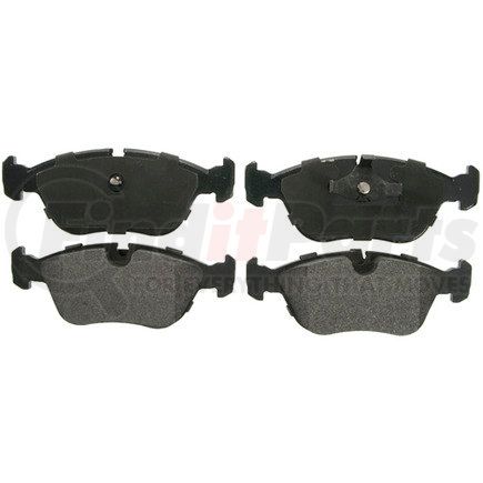 ZX618 by WAGNER - QuickStop Semi-Metallic Disc Brake Pad Set