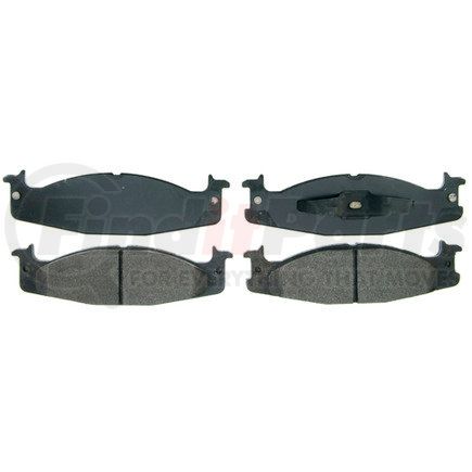 ZX632 by WAGNER - QuickStop Semi-Metallic Disc Brake Pad Set