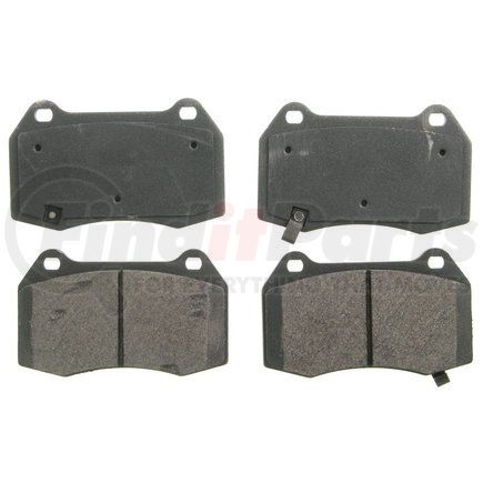 ZX960 by WAGNER - QuickStop Semi-Metallic Disc Brake Pad Set