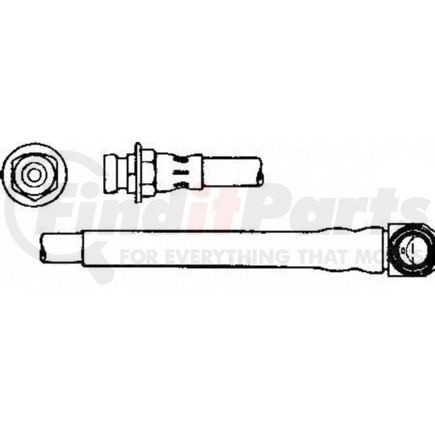 Wagner F97657 Brake Hydraulic Line BRAKE HOSE