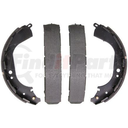 PAB631 by WAGNER - Wagner ThermoQuiet PAB631 Drum Brake Shoe Set