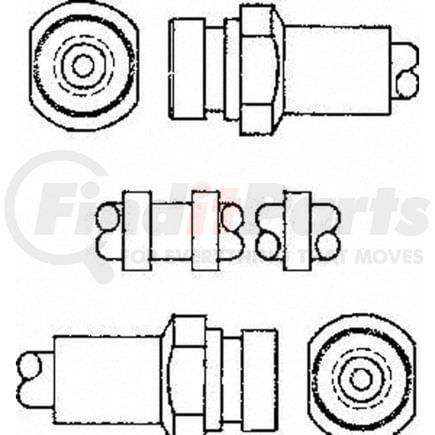 F116681 by WAGNER - BRAKE HOSE