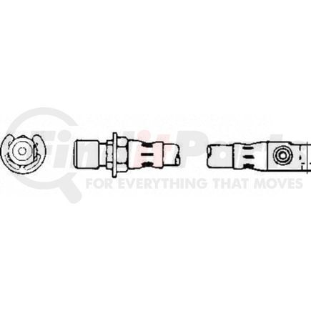 F102130 by WAGNER - BRAKE HOSE