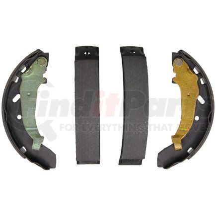 PAB698 by WAGNER - Wagner ThermoQuiet PAB698 Drum Brake Shoe Set