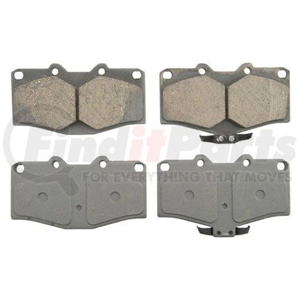QC410 by WAGNER - Wagner ThermoQuiet QC410 Ceramic Disc Brake Pad Set