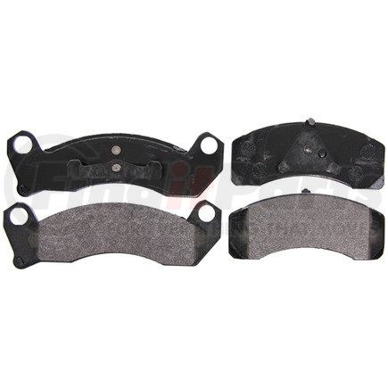 ZX499 by WAGNER - QuickStop Semi-Metallic Disc Brake Pad Set