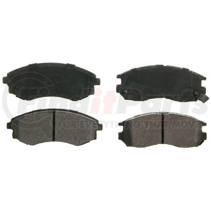 ZX700 by WAGNER - QuickStop Semi-Metallic Disc Brake Pad Set