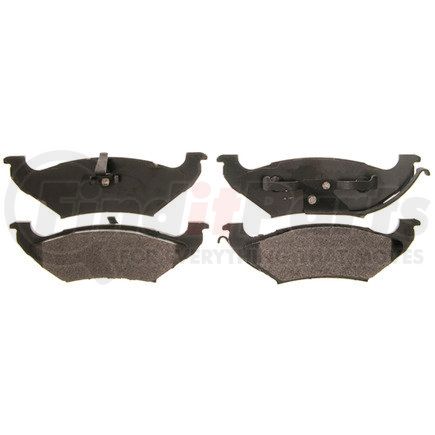 ZX715 by WAGNER - QuickStop Semi-Metallic Disc Brake Pad Set