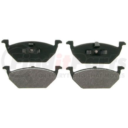 ZX768B by WAGNER - QuickStop Semi-Metallic Disc Brake Pad Set