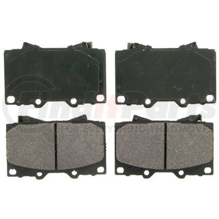 ZX772 by WAGNER - QuickStop Semi-Metallic Disc Brake Pad Set