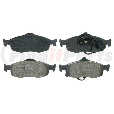 ZX801 by WAGNER - QuickStop Semi-Metallic Disc Brake Pad Set