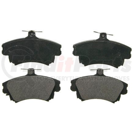 ZX837 by WAGNER - QuickStop Semi-Metallic Disc Brake Pad Set