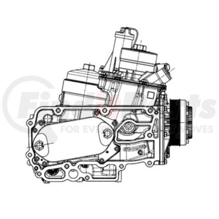 EA4711807210 by DETROIT DIESEL - O/CLNT MODUL