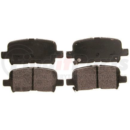 ZX865 by WAGNER - QuickStop Semi-Metallic Disc Brake Pad Set