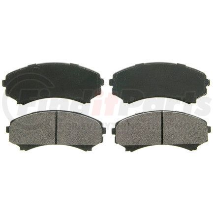 ZX867A by WAGNER - QuickStop Semi-Metallic Disc Brake Pad Set