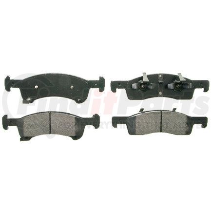 ZX934 by WAGNER - QuickStop Semi-Metallic Disc Brake Pad Set