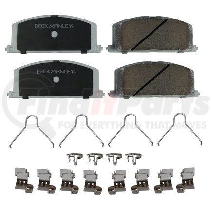 085-6220 by BECK ARNLEY - PREMIUM ASM PADS W / HARDWARE