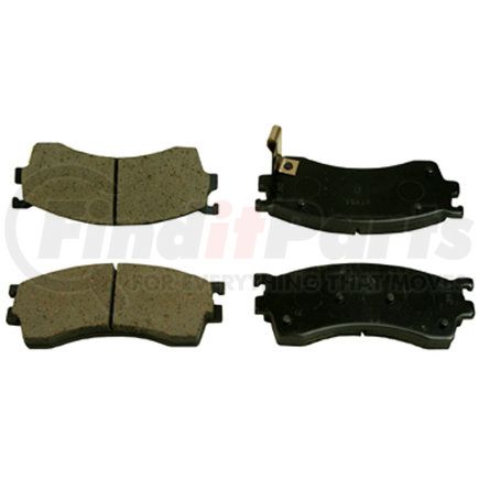 087-1471 by BECK ARNLEY - SEMI-MET BRAKE PADS