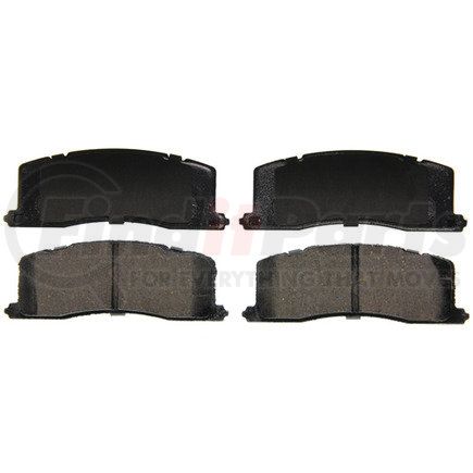 ZD501 by WAGNER - QuickStop Ceramic Disc Brake Pad Set