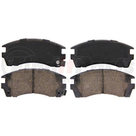 ZD509 by WAGNER - QuickStop Ceramic Disc Brake Pad Set