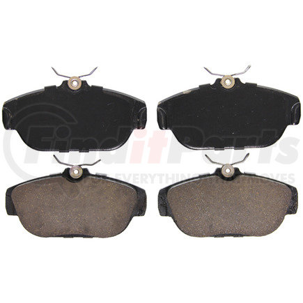 ZD542 by WAGNER - QuickStop Ceramic Disc Brake Pad Set