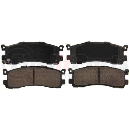 ZD553 by WAGNER - QuickStop Ceramic Disc Brake Pad Set