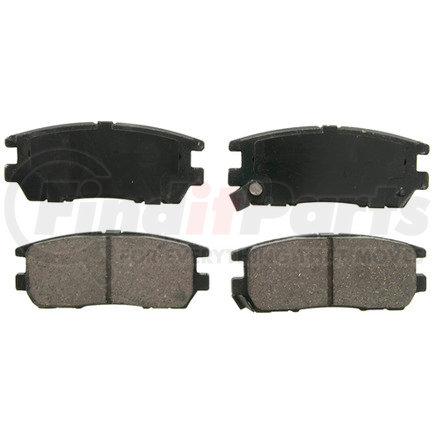 ZD567 by WAGNER - QuickStop Ceramic Disc Brake Pad Set