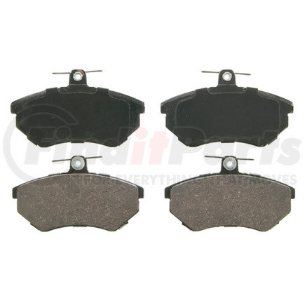 ZD696 by WAGNER - QuickStop Ceramic Disc Brake Pad Set