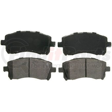 ZD721 by WAGNER - QuickStop Ceramic Disc Brake Pad Set