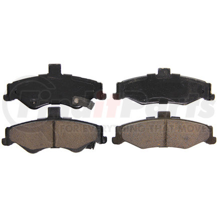 ZD750 by WAGNER - QuickStop Ceramic Disc Brake Pad Set