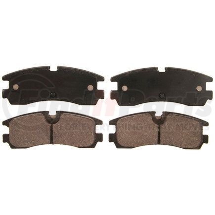ZD754 by WAGNER - QuickStop Ceramic Disc Brake Pad Set