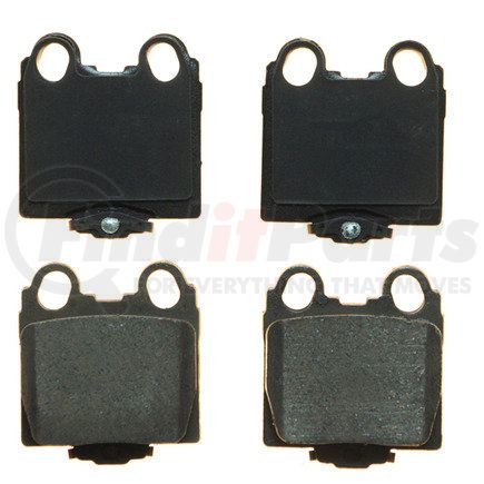 ZD771 by WAGNER - QuickStop Ceramic Disc Brake Pad Set