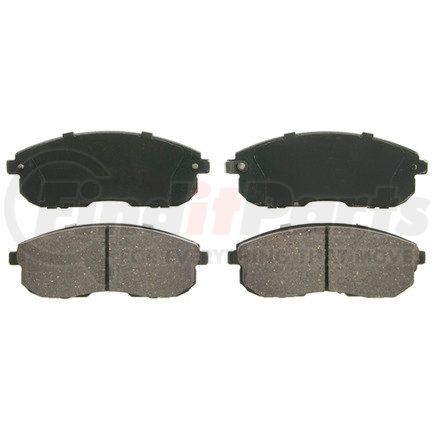 ZD815B by WAGNER - QuickStop Ceramic Disc Brake Pad Set